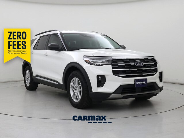 White 2025 Ford Explorer SUV / Crossover Rear-Wheel Drive Automatic