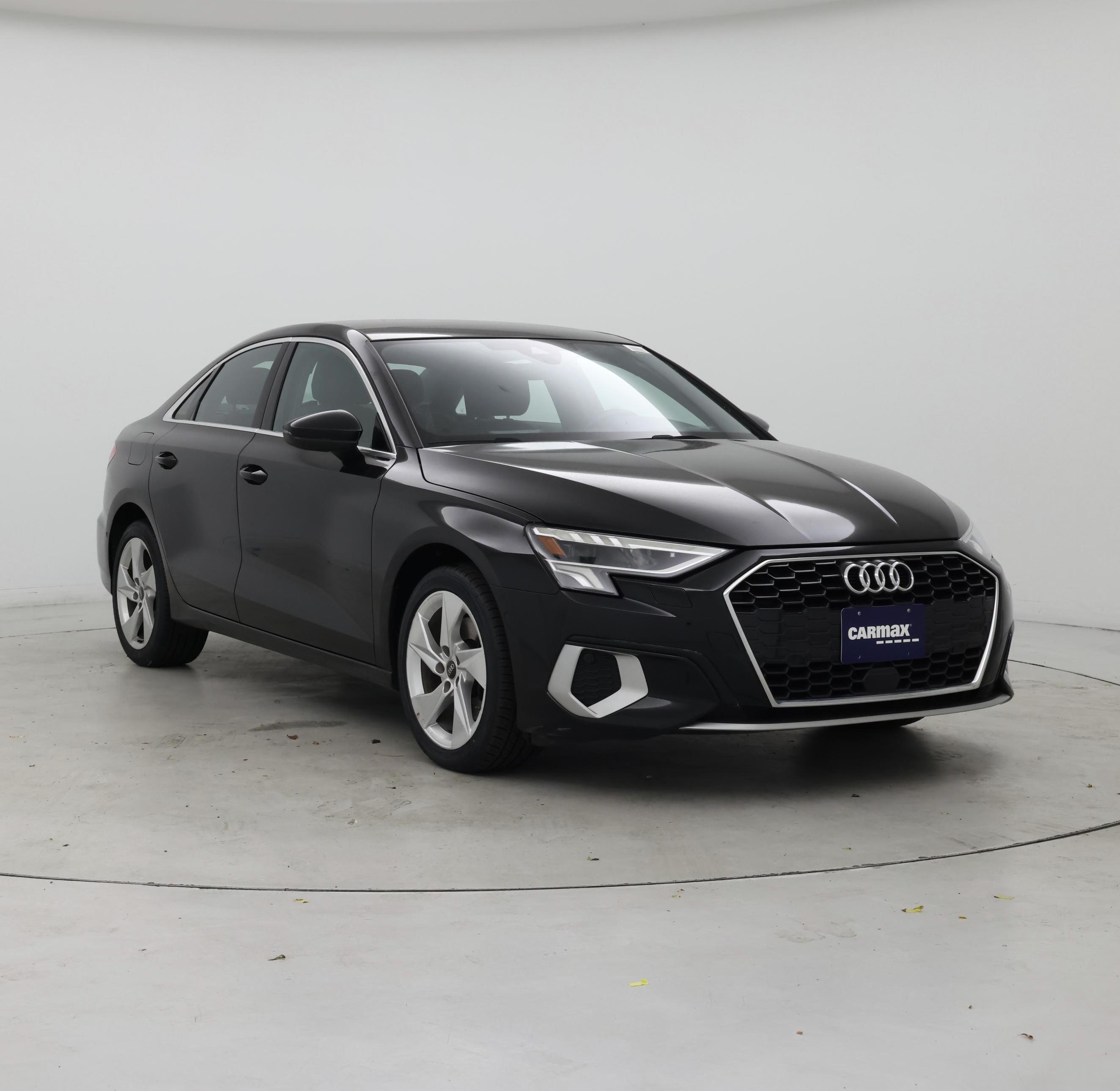 Black 2023 Audi A3 Sedan Front-Wheel Drive Automatic
