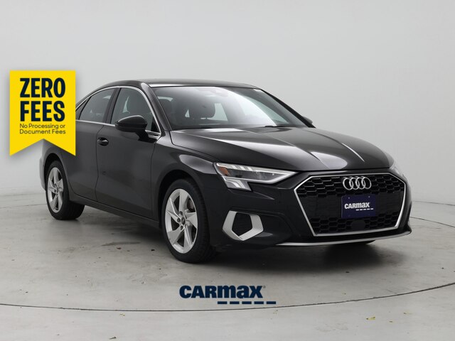 Black 2023 Audi A3 Sedan Front-Wheel Drive Automatic