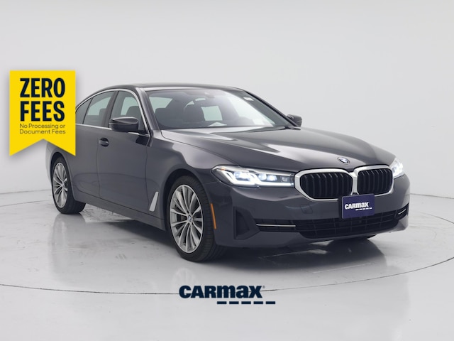Gray 2023 BMW 5 Series Sedan All-Wheel Drive Automatic