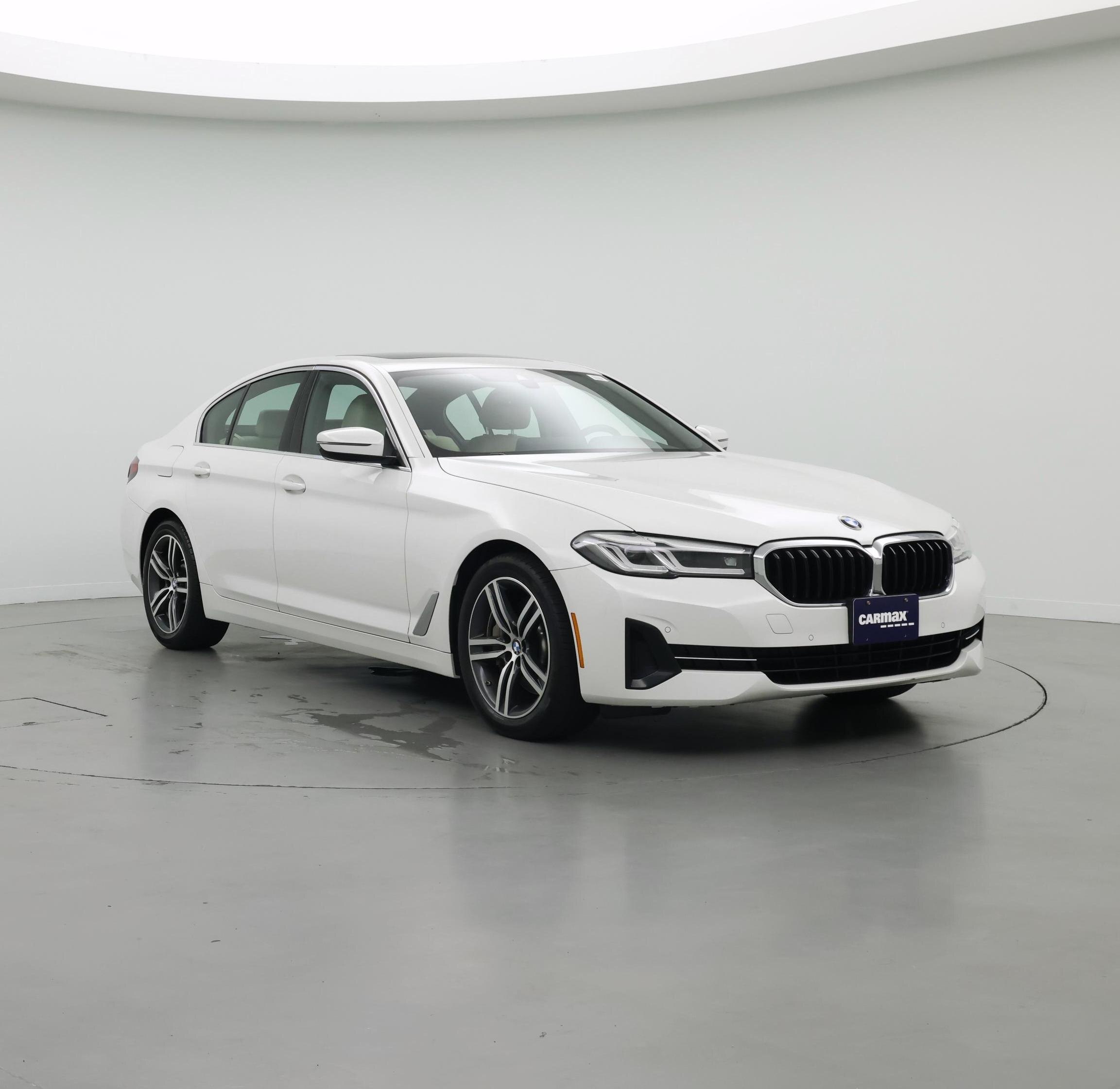 White 2023 BMW 5 Series Sedan All-Wheel Drive Automatic