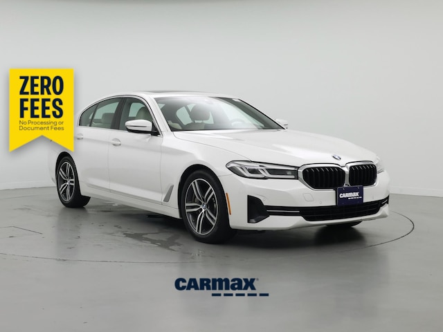 White 2023 BMW 5 Series Sedan All-Wheel Drive Automatic