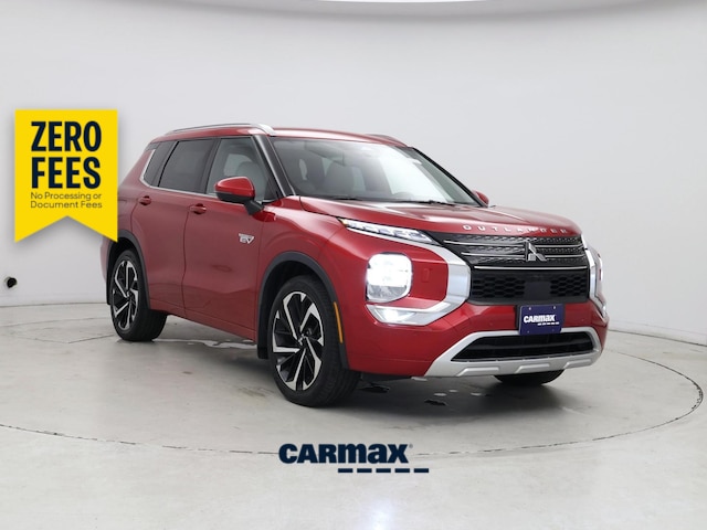Red 2023 Mitsubishi Outlander Hybrid Plug-in SUV / Crossover All-Wheel Drive Automatic