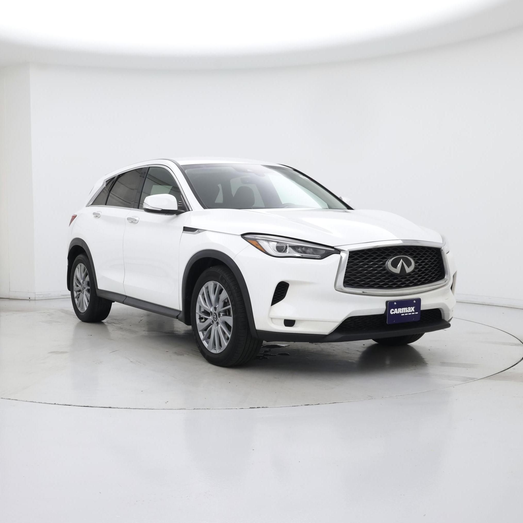 White 2023 INFINITI QX50 SUV / Crossover All-Wheel Drive Automatic