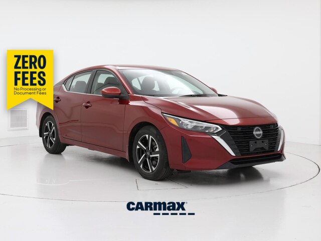 Red 2024 Nissan Sentra Sedan Front-Wheel Drive Automatic