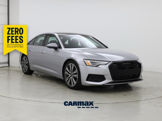 Silver 2023 Audi A6 Sedan All-Wheel Drive Automatic