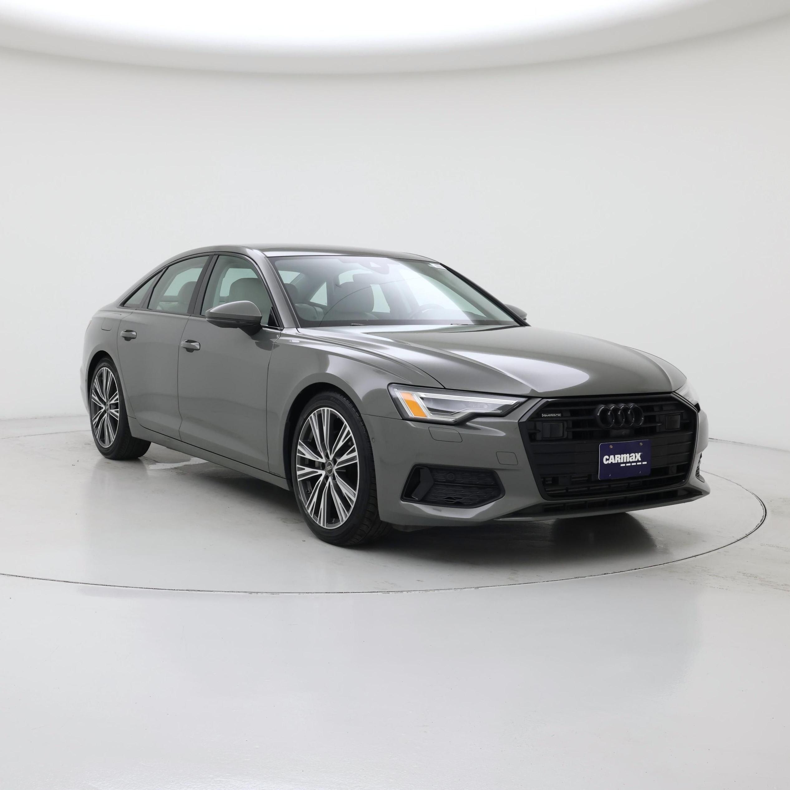 Gray 2023 Audi A6 Sedan All-Wheel Drive Automatic