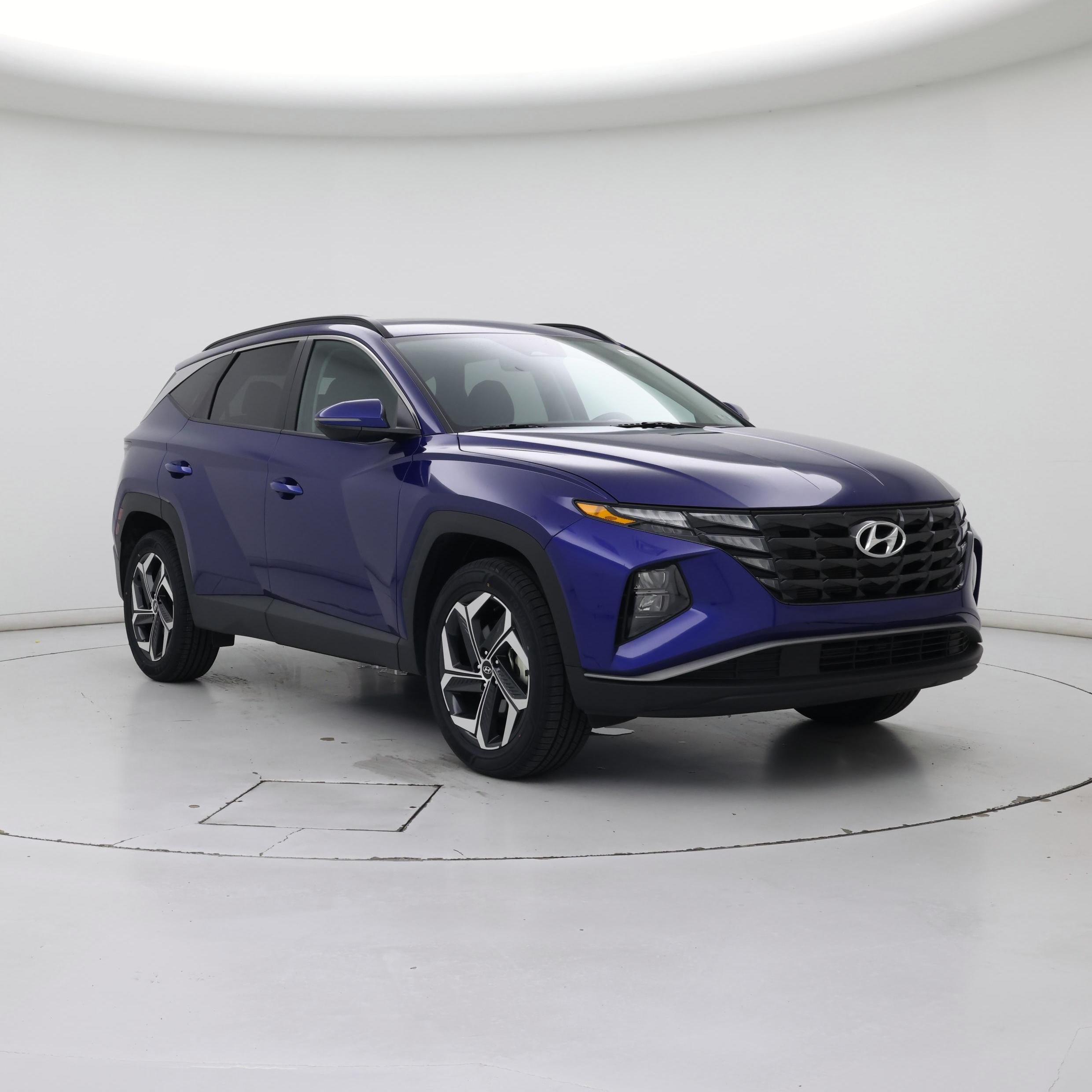 Blue 2024 Hyundai Tucson SUV / Crossover All-Wheel Drive Automatic