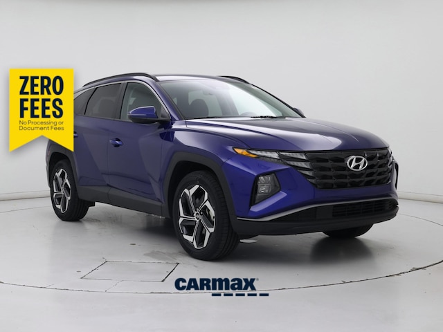 Blue 2024 Hyundai Tucson SUV / Crossover All-Wheel Drive Automatic