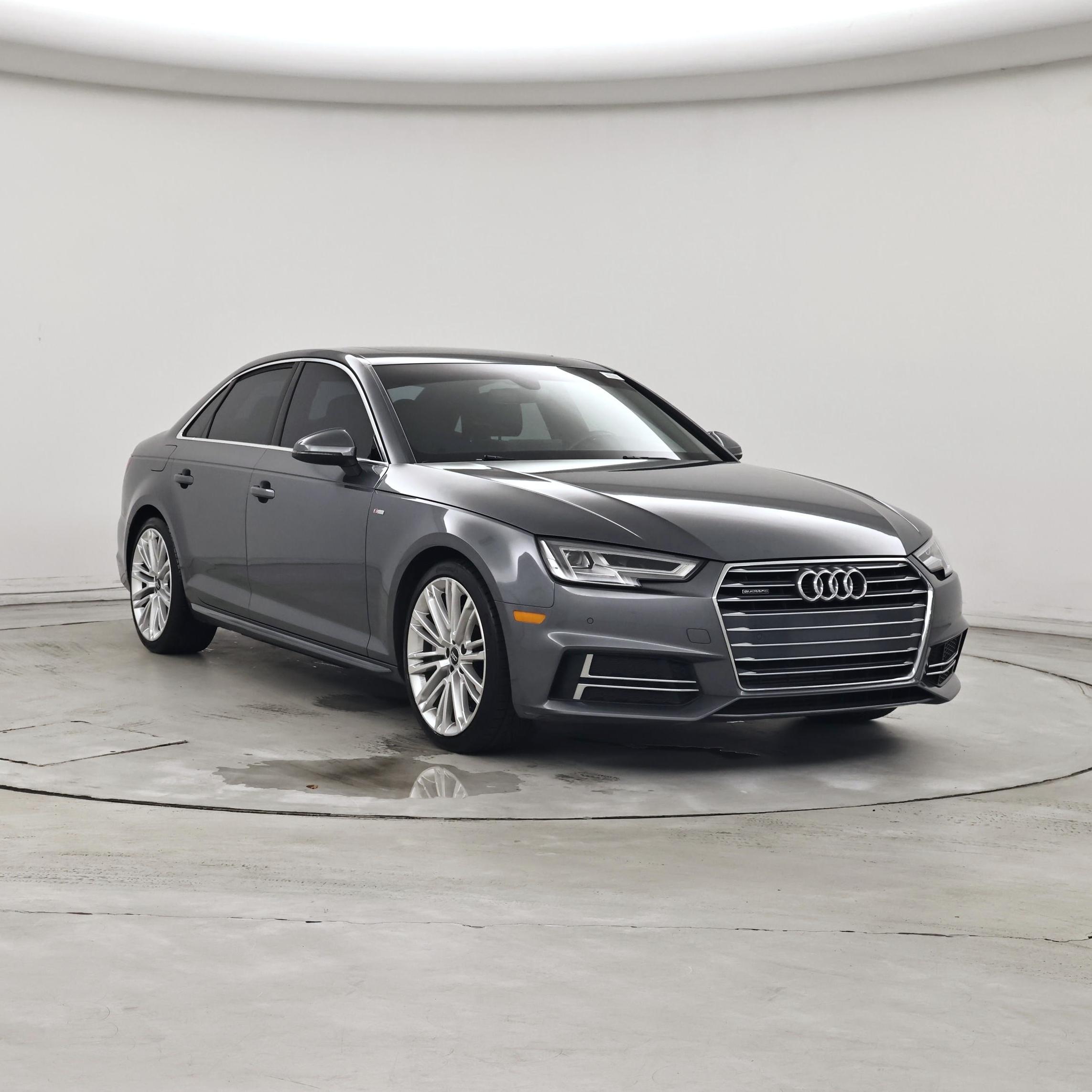 Gray 2018 Audi A4 Sedan All-Wheel Drive Automatic