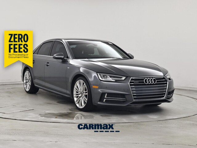 Gray 2018 Audi A4 Sedan All-Wheel Drive Automatic