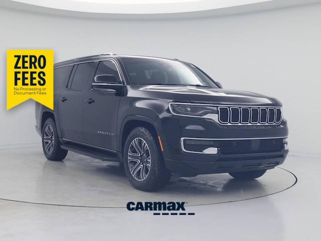 Black 2024 Jeep Wagoneer L SUV / Crossover Four-Wheel Drive Automatic