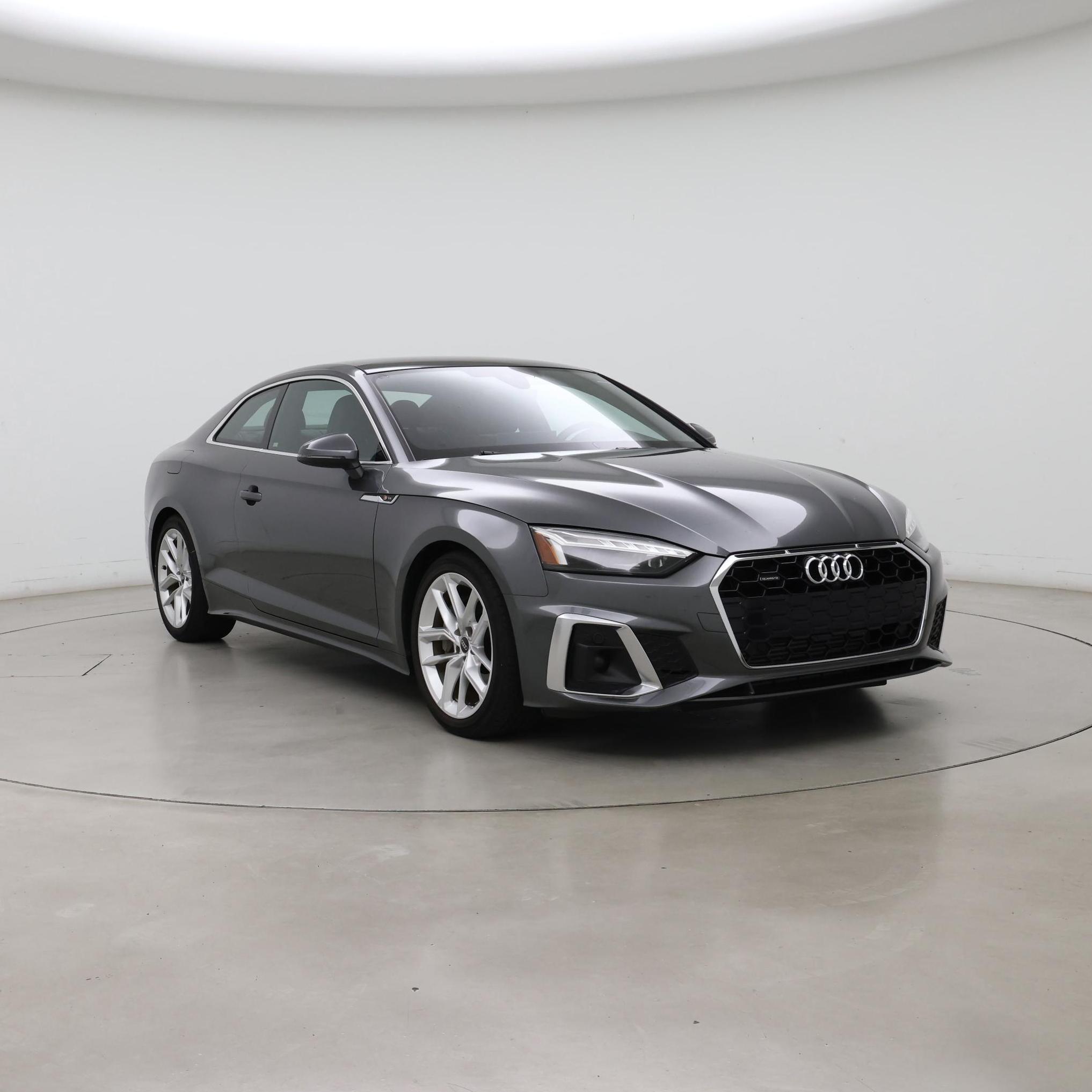 Gray 2023 Audi A5 Coupe All-Wheel Drive Automatic