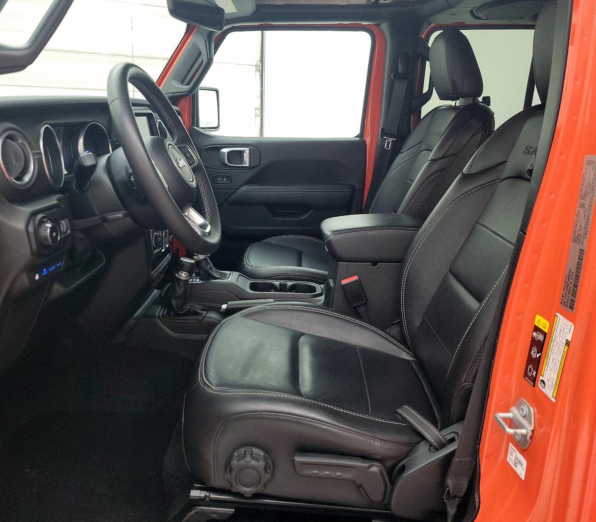 Front Driver Compartment