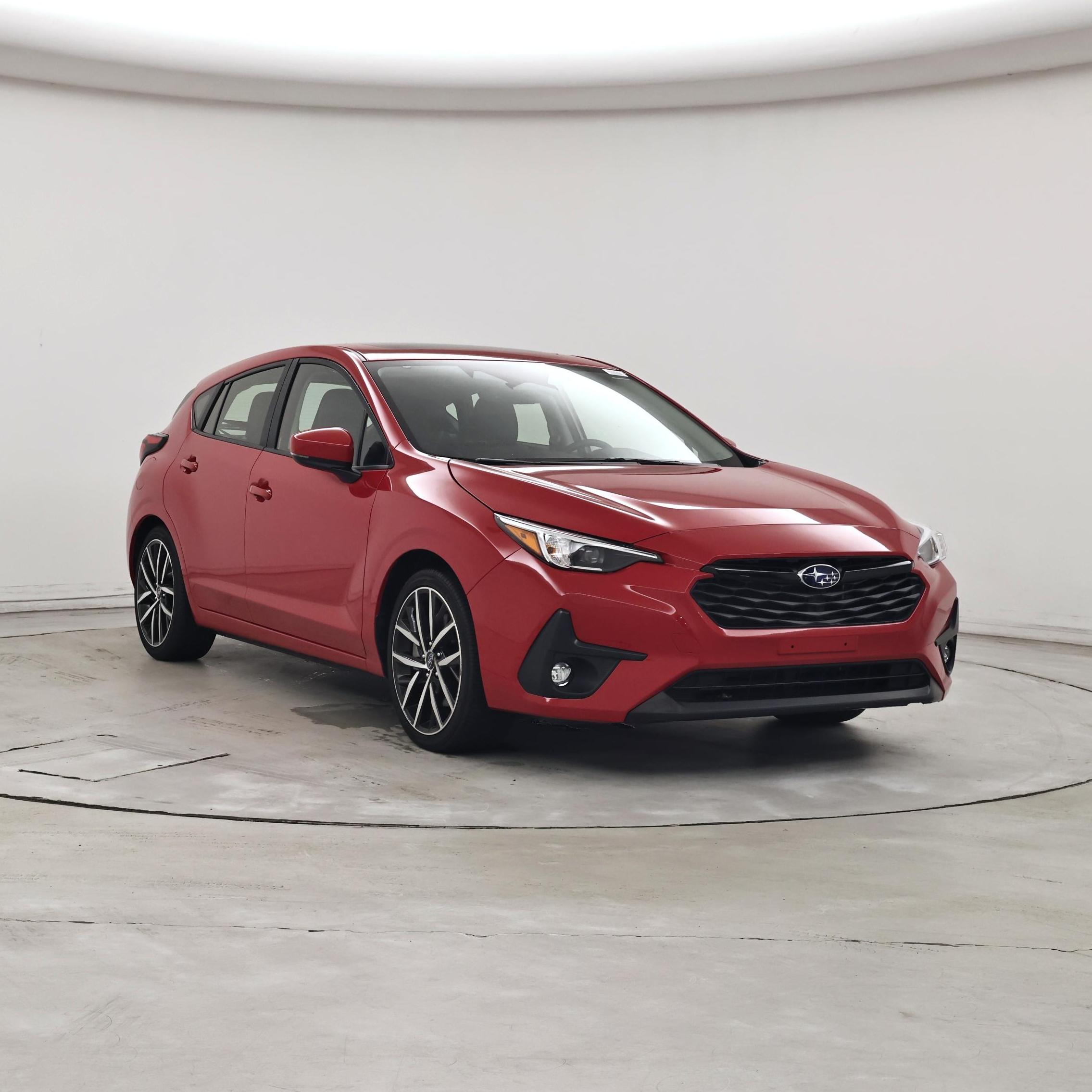 Red 2025 Subaru Impreza Wagon All-Wheel Drive Automatic