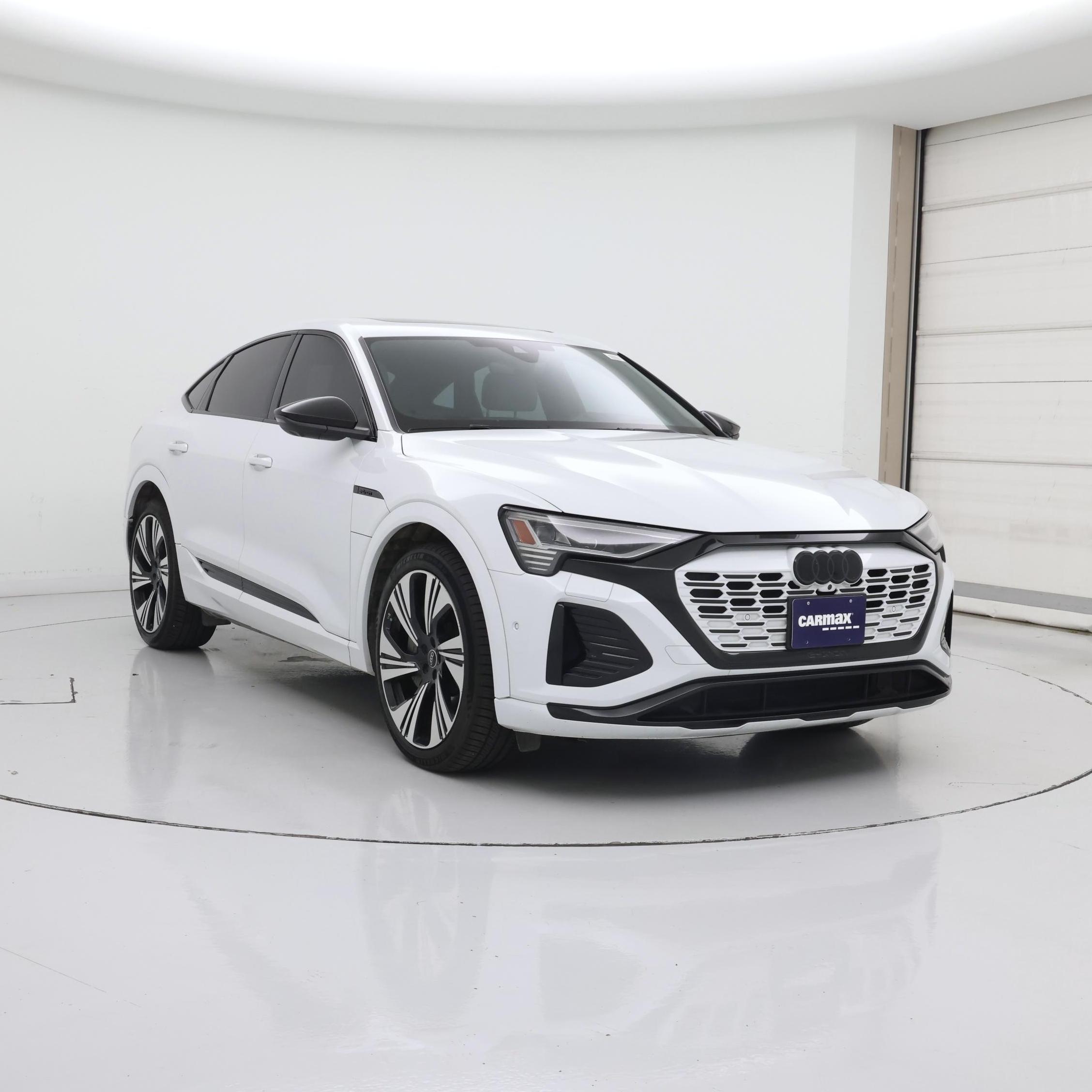 White 2024 Audi Q8 e-tron Sportback Sedan All-Wheel Drive Automatic