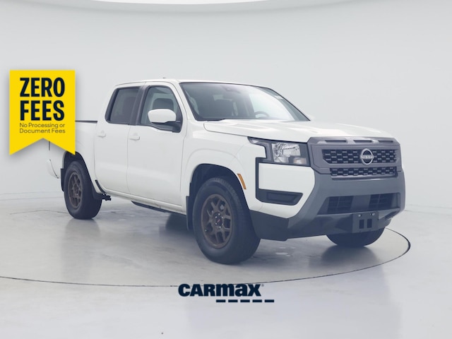 White 2025 Nissan Frontier Pickup Truck 4X2 Automatic
