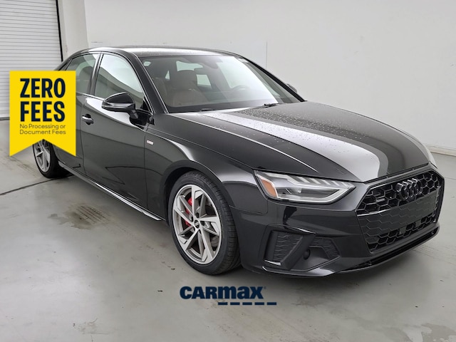 Black 2023 Audi A4 Sedan All-Wheel Drive Automatic