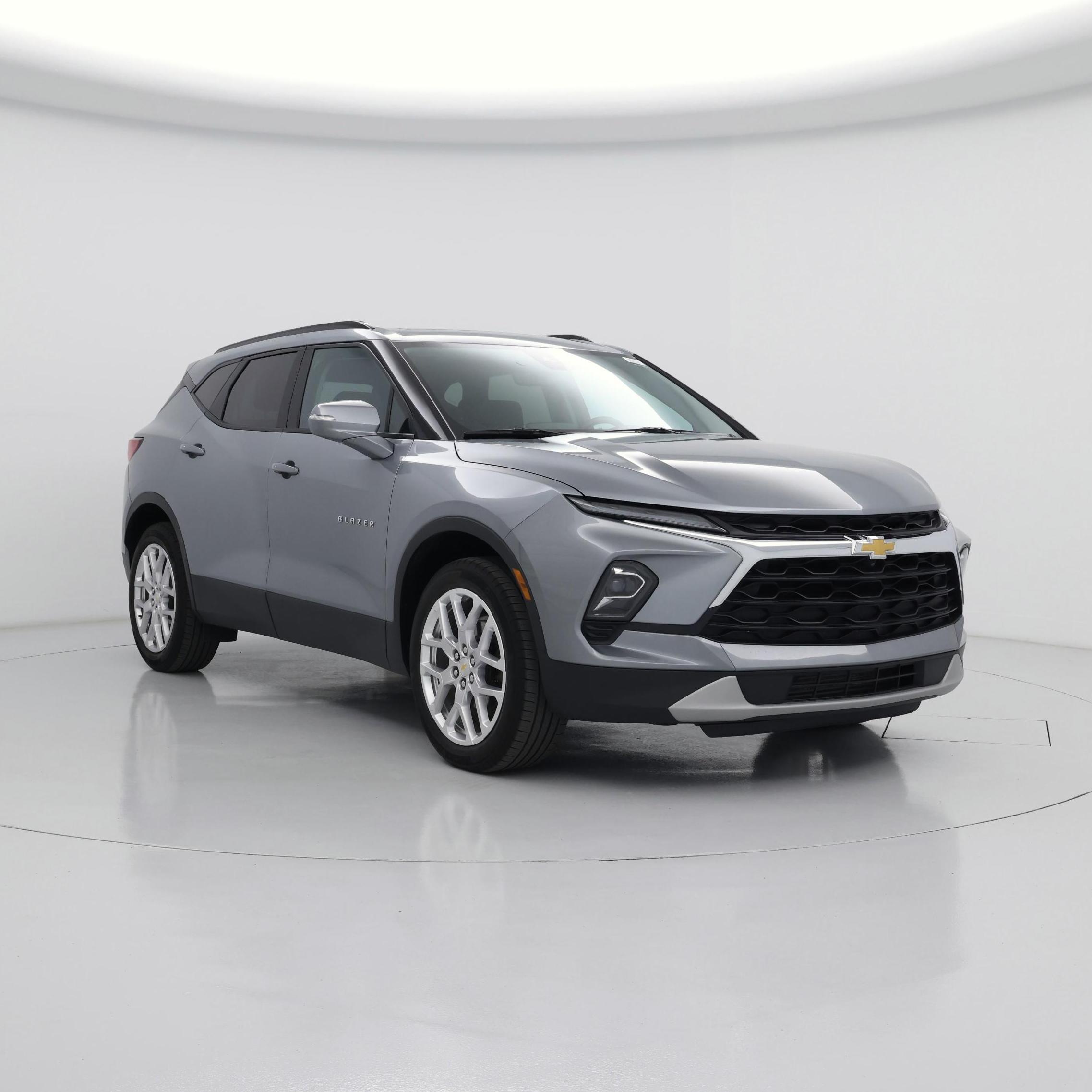 Silver 2024 Chevrolet Blazer SUV / Crossover Front-Wheel Drive Automatic