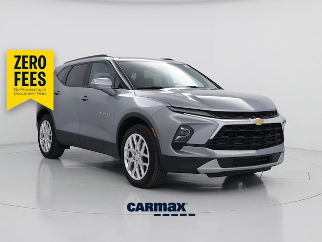 Silver 2024 Chevrolet Blazer SUV / Crossover Front-Wheel Drive Automatic
