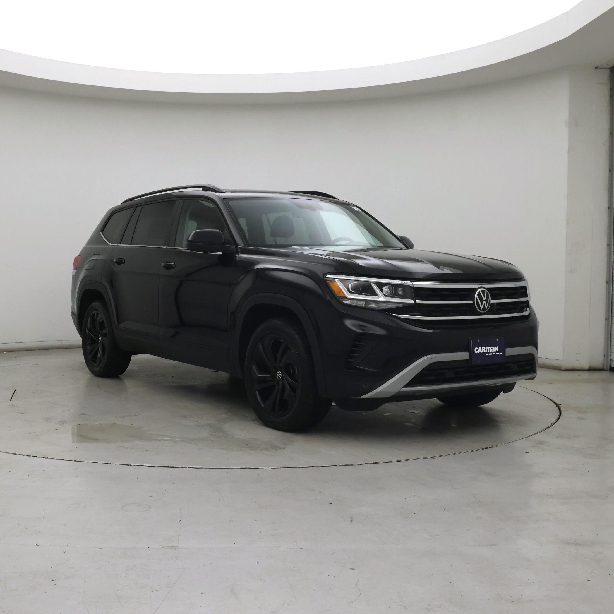 Black 2023 Volkswagen Atlas SUV / Crossover All-Wheel Drive Automatic