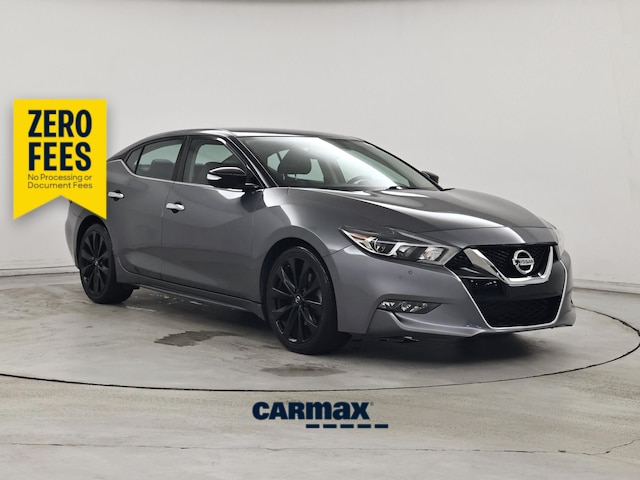 Gray 2018 Nissan Maxima Sedan Front-Wheel Drive Automatic