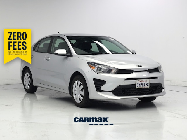 Silver 2021 Kia Rio Sedan Front-Wheel Drive Automatic