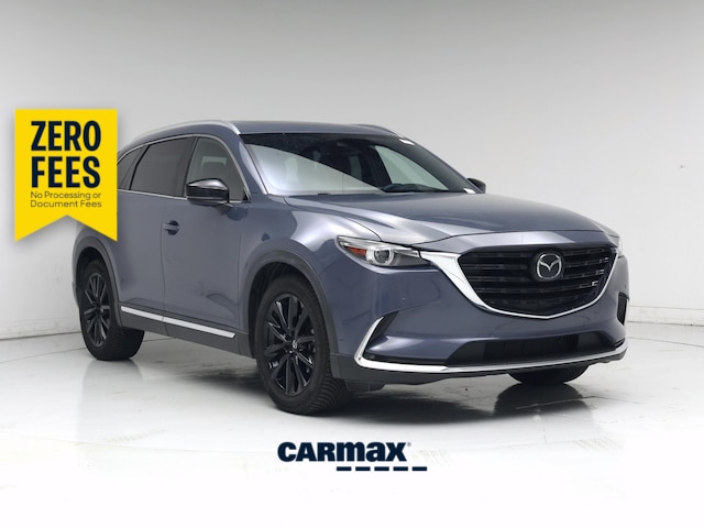 Blue 2021 Mazda CX-9 SUV / Crossover Front-Wheel Drive Automatic