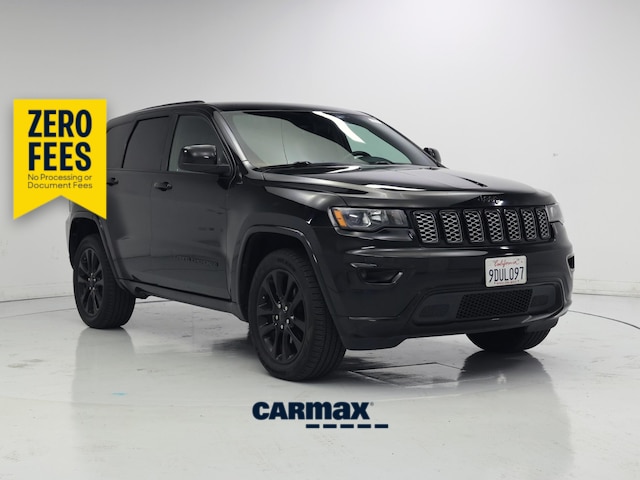 Black 2018 Jeep Grand Cherokee SUV / Crossover Four-Wheel Drive Automatic