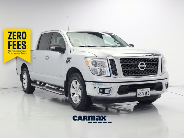 Silver 2017 Nissan Titan Pickup Truck 4X2 Automatic