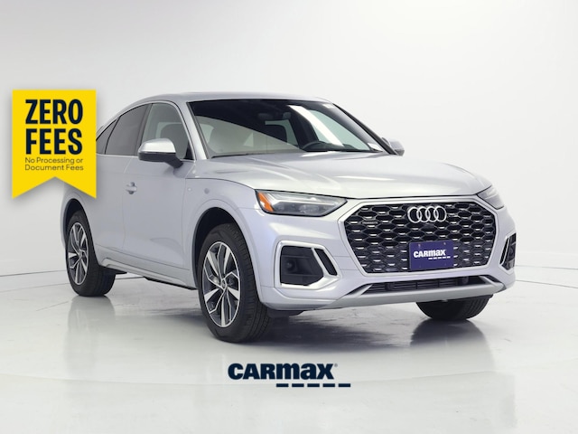 Silver 2022 Audi Q5 Sportback Sedan All-Wheel Drive Automatic