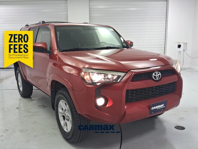 Red 2019 Toyota 4Runner SUV / Crossover Four-Wheel Drive Automatic