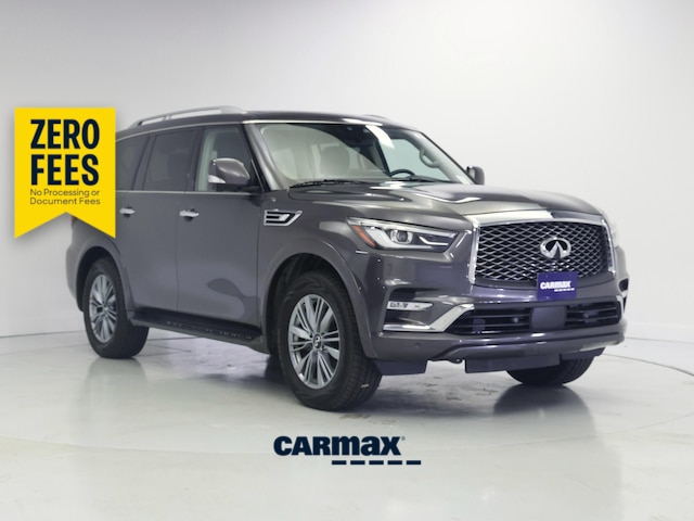 Black 2024 INFINITI QX80 SUV / Crossover All-Wheel Drive Automatic