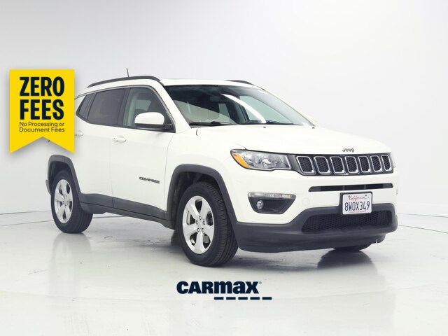 White 2021 Jeep Compass SUV / Crossover Front-Wheel Drive Automatic