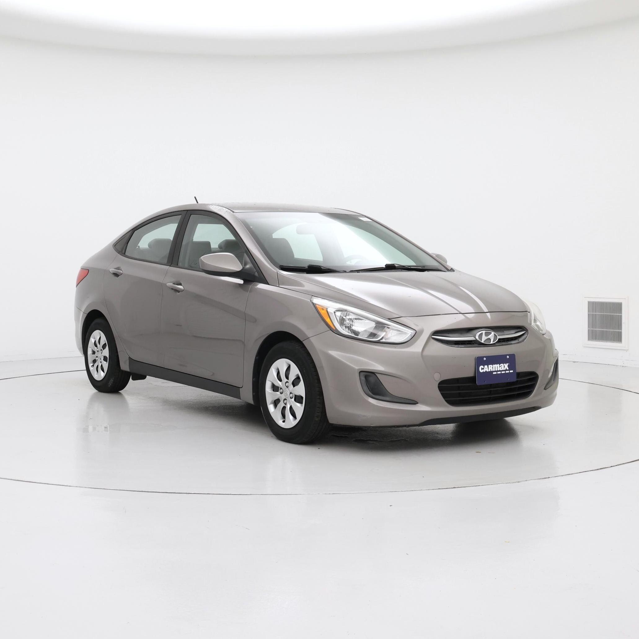 Gray 2017 Hyundai Accent Sedan Front-Wheel Drive Automatic