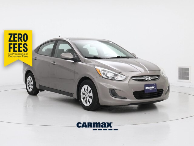 Gray 2017 Hyundai Accent Sedan Front-Wheel Drive Automatic