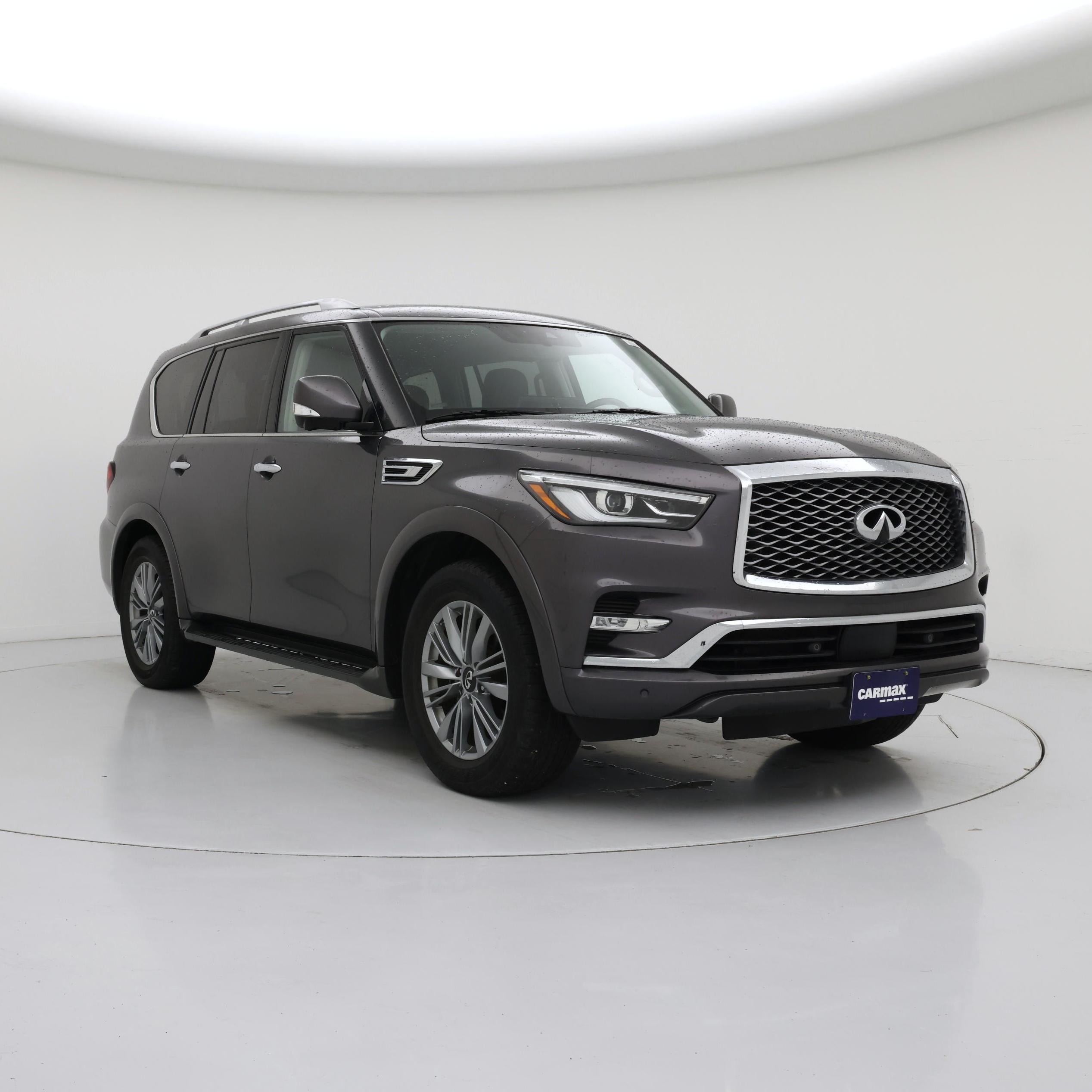 Gray 2024 INFINITI QX80 SUV / Crossover All-Wheel Drive Automatic