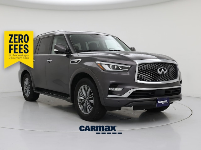 Gray 2024 INFINITI QX80 SUV / Crossover All-Wheel Drive Automatic