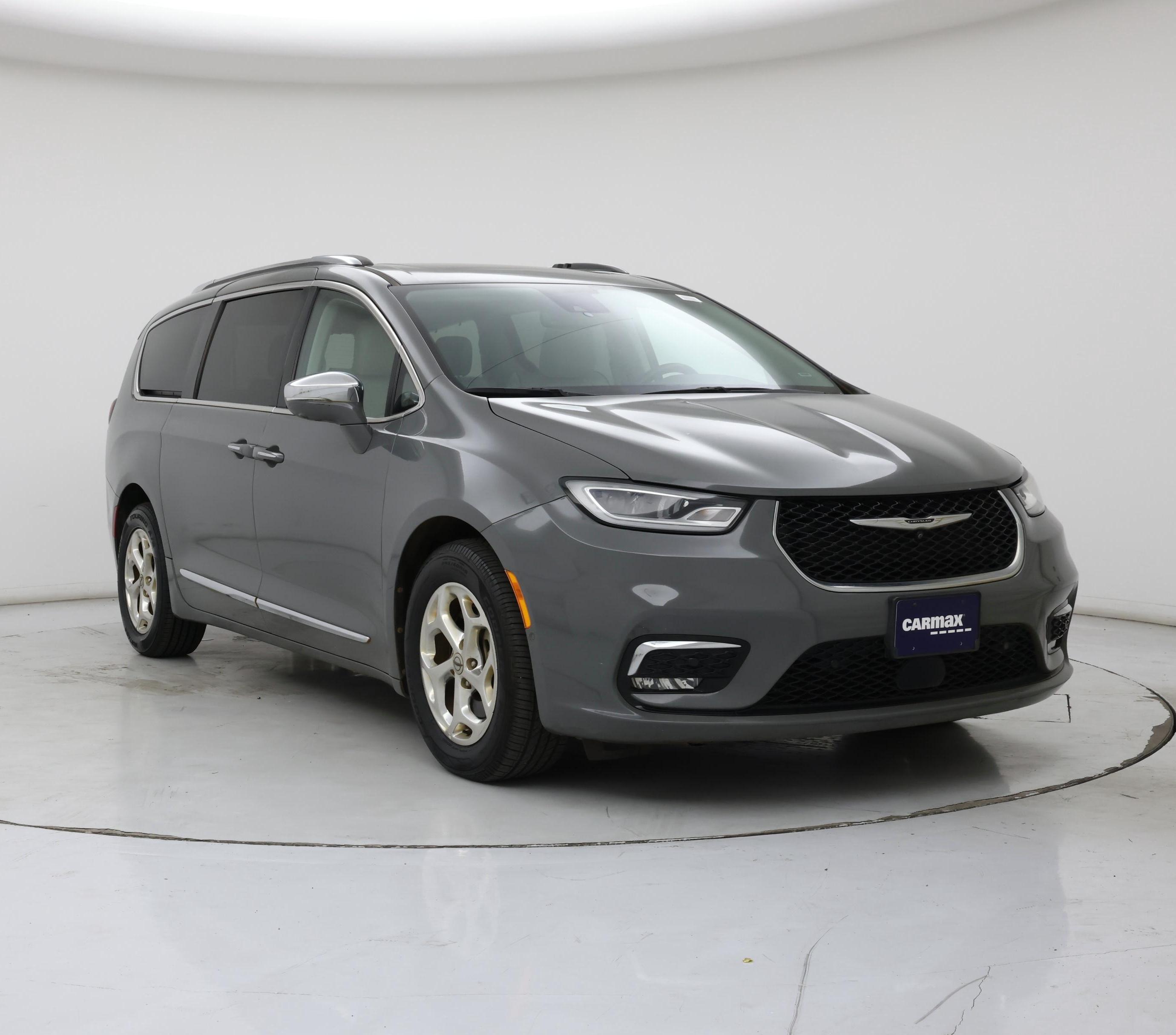 Gray 2021 Chrysler Pacifica Minivan All-Wheel Drive Automatic
