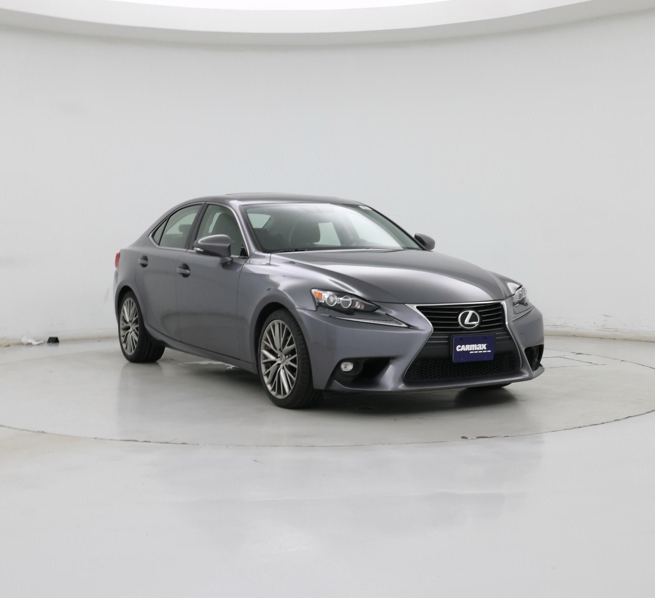 Silver 2015 Lexus IS Sedan Rear-Wheel Drive Automatic