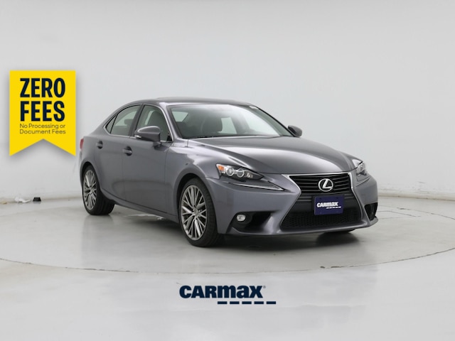 Silver 2015 Lexus IS Sedan Rear-Wheel Drive Automatic