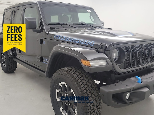 Black 2024 Jeep Wrangler 4xe SUV / Crossover Four-Wheel Drive Automatic