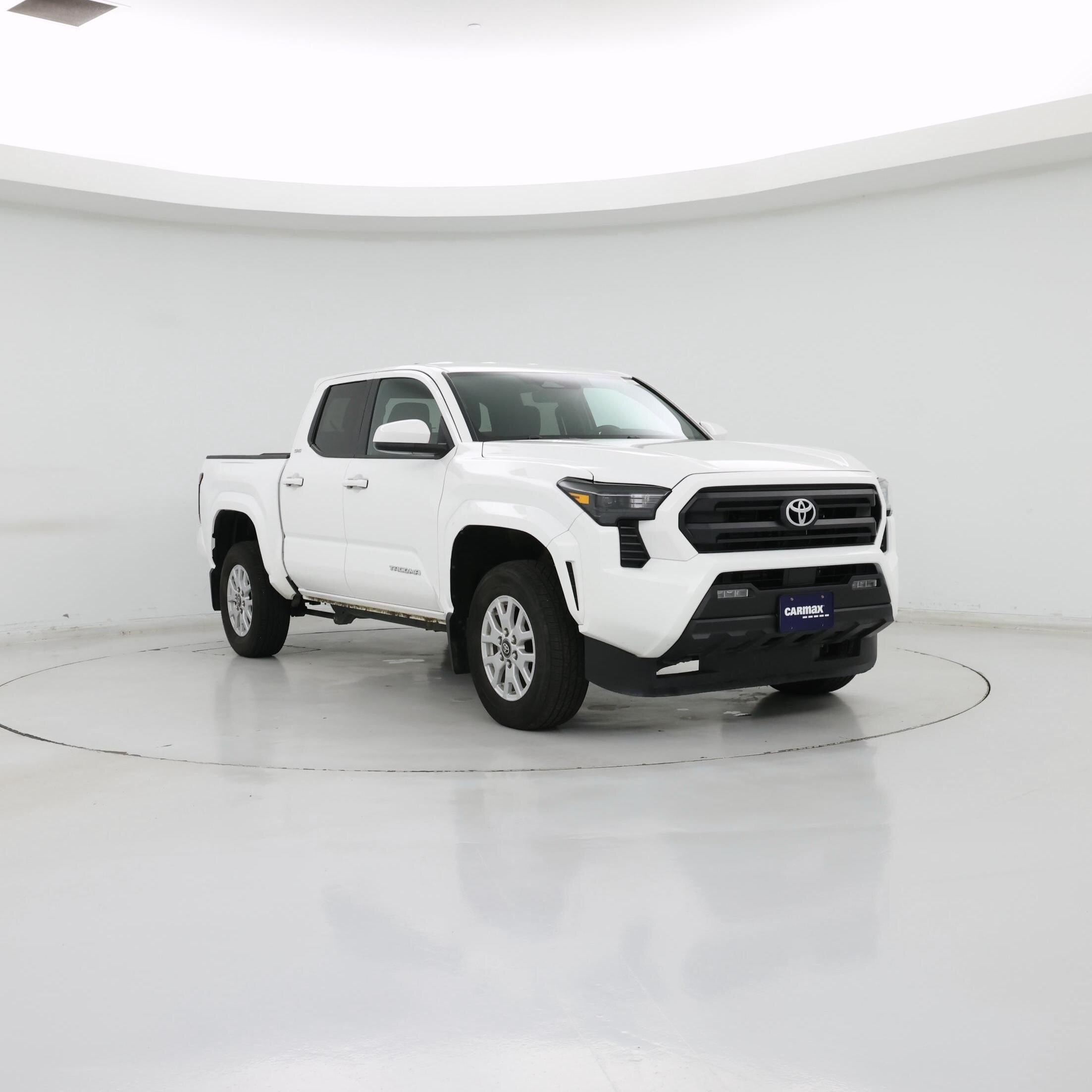 White 2025 Toyota Tacoma Pickup Truck  Manual