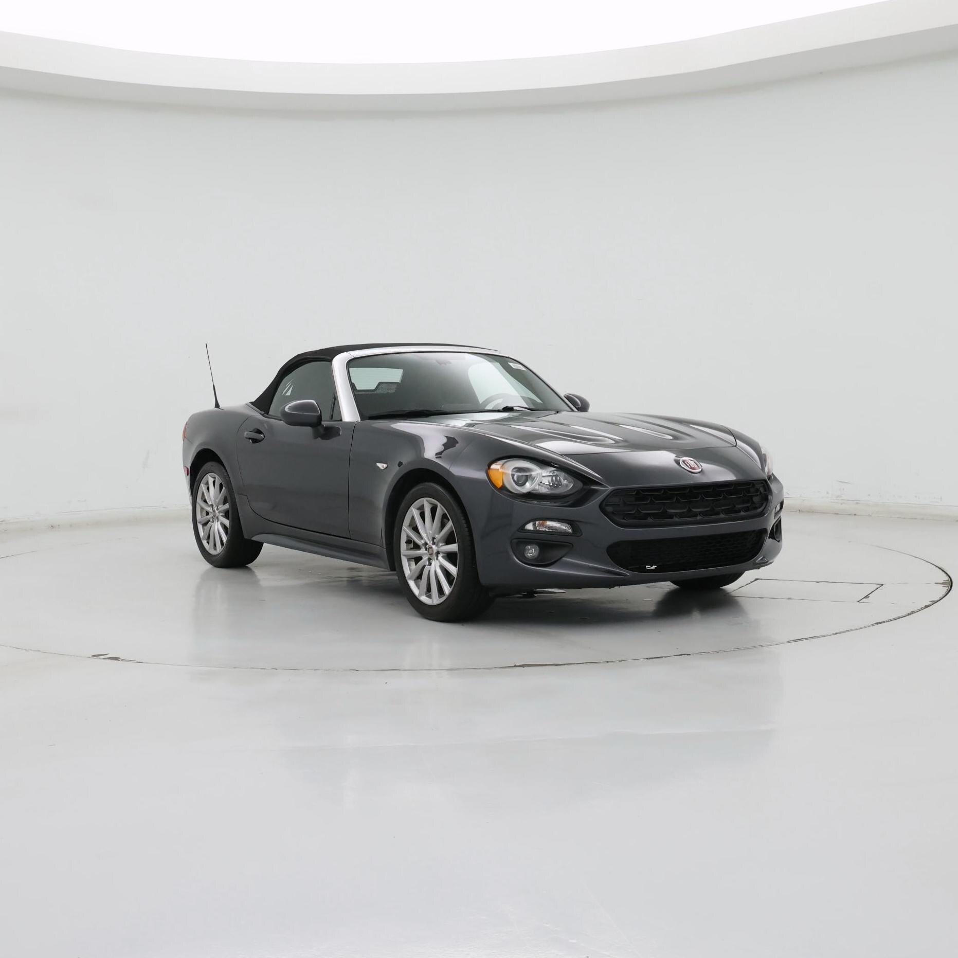 Gray 2018 FIAT 124 Spider Convertible Rear-Wheel Drive Automatic