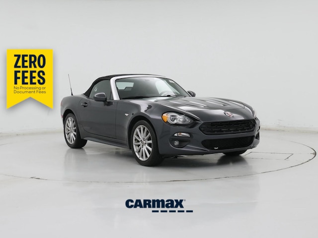 Gray 2018 FIAT 124 Spider Convertible Rear-Wheel Drive Automatic