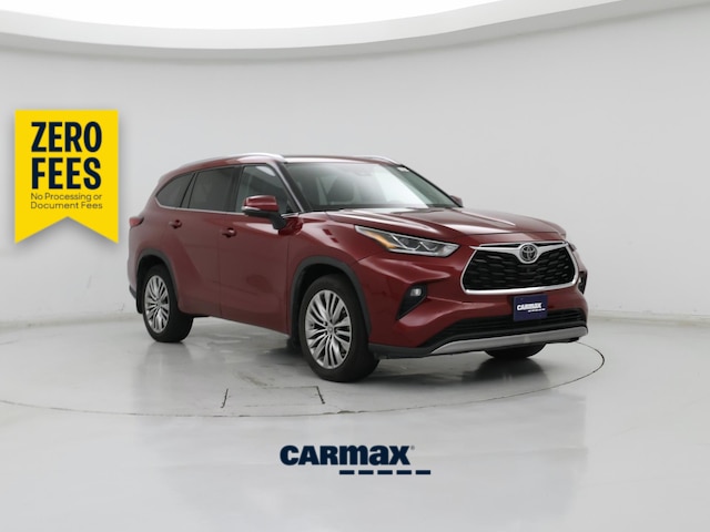 Red 2022 Toyota Highlander SUV / Crossover All-Wheel Drive Automatic
