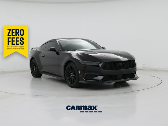Black 2025 Ford Mustang Coupe Rear-Wheel Drive Automatic