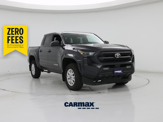 Black 2025 Toyota Tacoma Pickup Truck Four-Wheel Drive Automatic