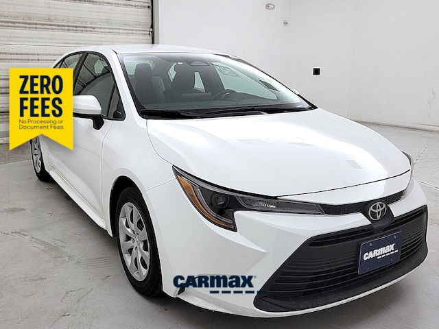 White 2023 Toyota Corolla Sedan Front-Wheel Drive Automatic