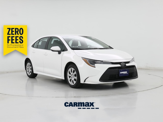 White 2025 Toyota Corolla Sedan Front-Wheel Drive Automatic